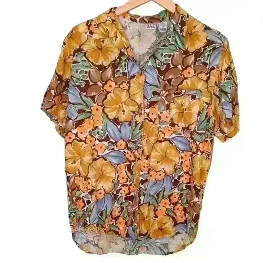 Vintage D.P.S New York Short Sleeve Button Up